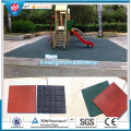 Recycle Kindergarten Rubber Mat Wearing-Resistant Rubber  Tile Colorful Rubber Paver